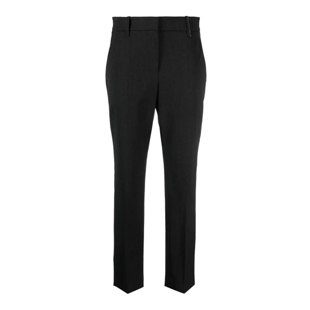 Trousers > Straight Trousers - - Brunello Cucinelli - Modalova