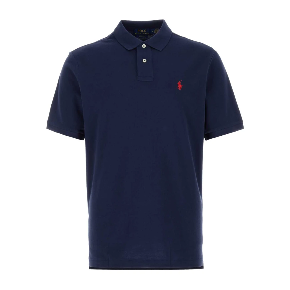 Polo Ralph Lauren Men's Blue Polo Shirts, 2XL, Piquet Polo Shirt