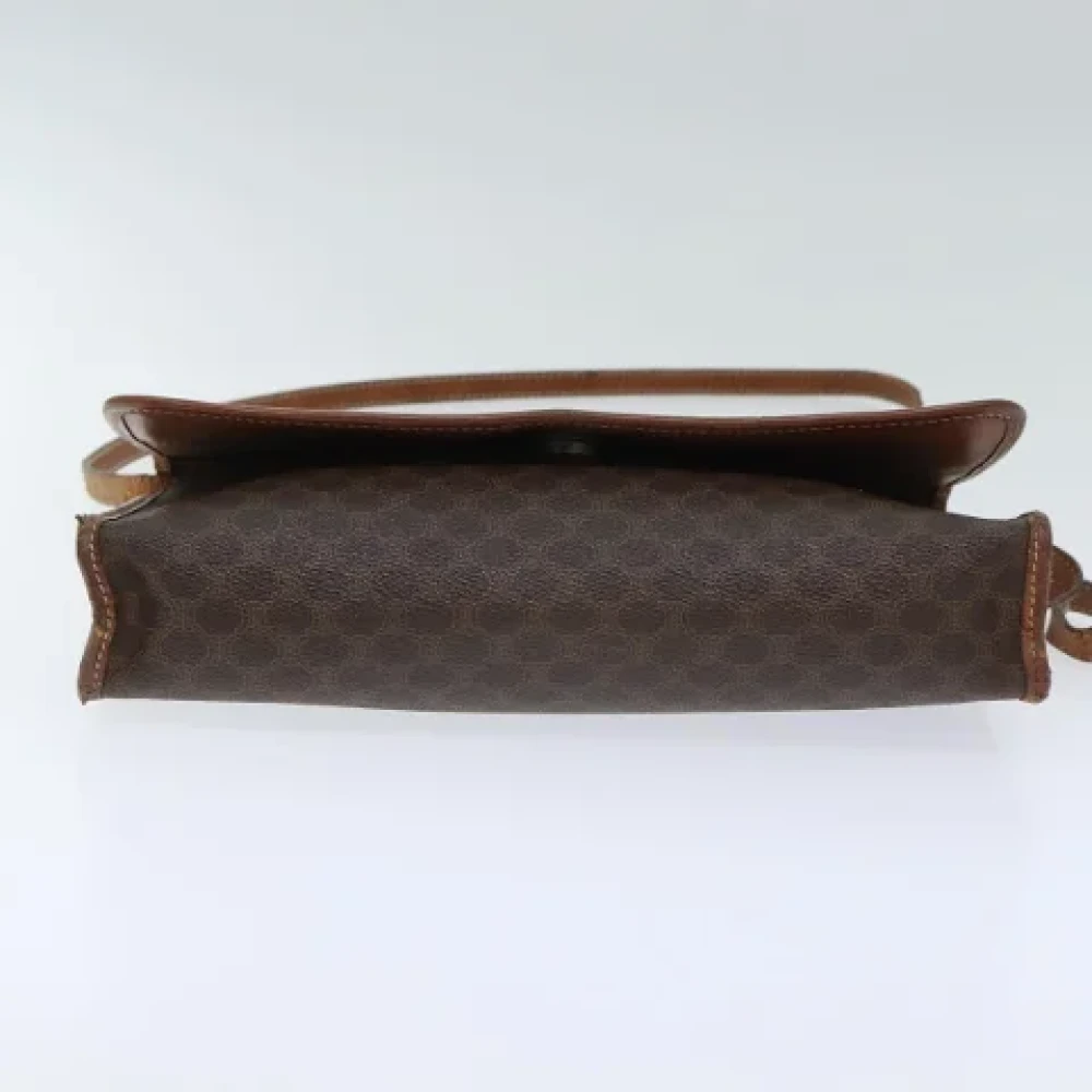 Celine Vintage Pre-owned Leather celine-bags Brown Dames