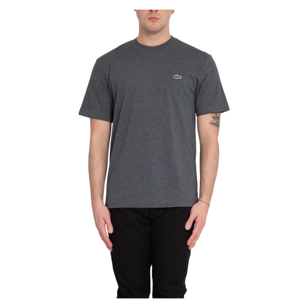 Lacoste T-Shirts Gray Heren