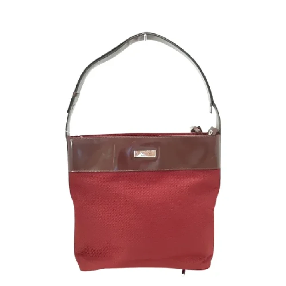 Celine Vintage Pre-owned Fabric celine-bags Red Dames