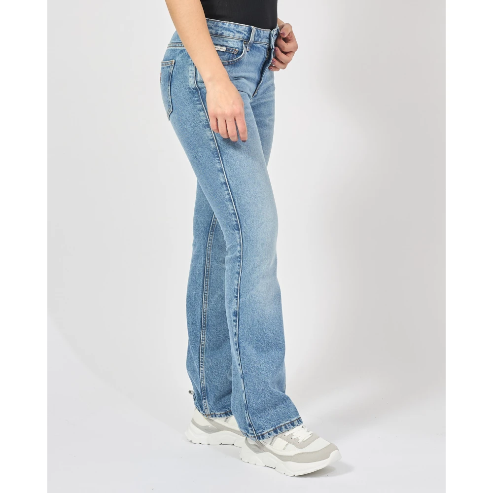 Guess Bootcut Blauwe Denim Jeans Blue Dames