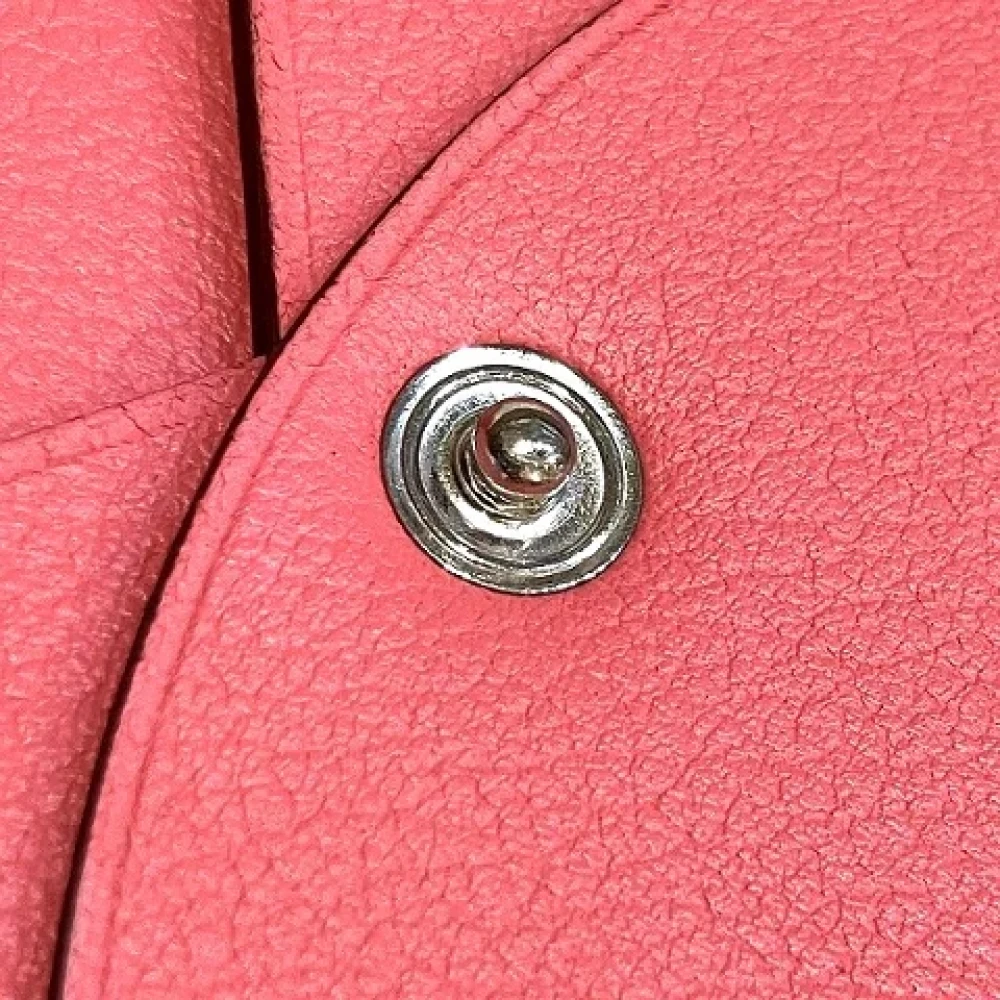 Hermès Vintage Pre-owned Leather wallets Pink Dames