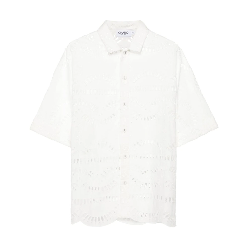 Charo Ruiz Ibiza Isma Blouse Stijlvolle Dames Shirt White Dames