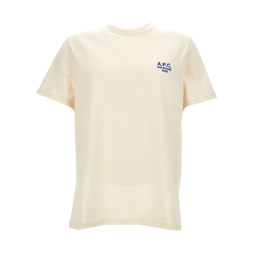 A.p.c. Beige T-shirts en Polos T-Shirt Raymond Beige Heren