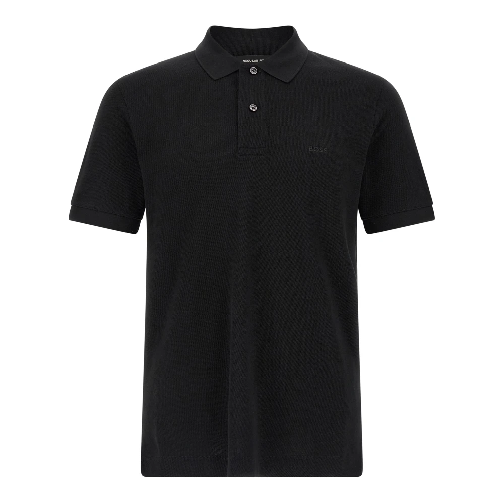 Hugo Men's Black Polo Shirts, 2XL, Pallas Piquet Polo Shirt