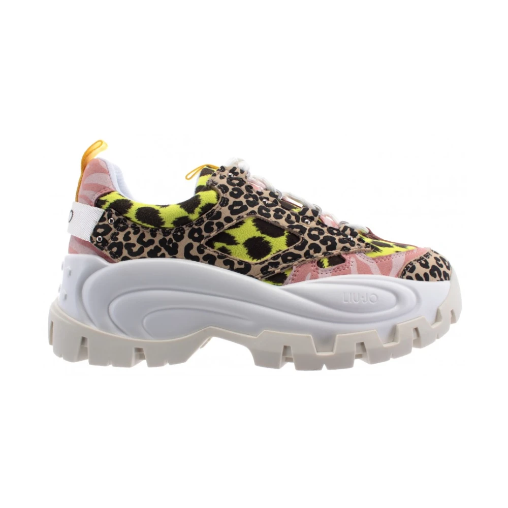 Liu Jo Wave Sneakers Dames Schoenen Geel