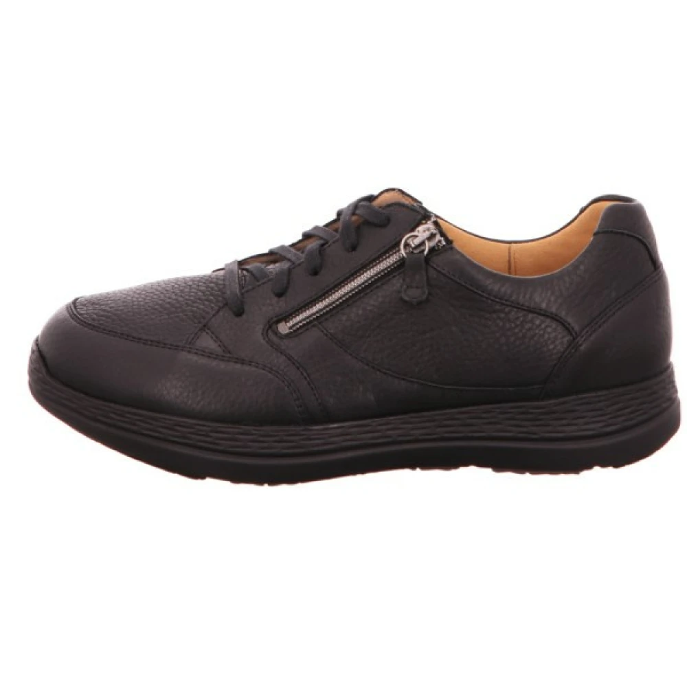 Ganter Casual Veterschoen met Zijrits Heren Schoenen Zwart