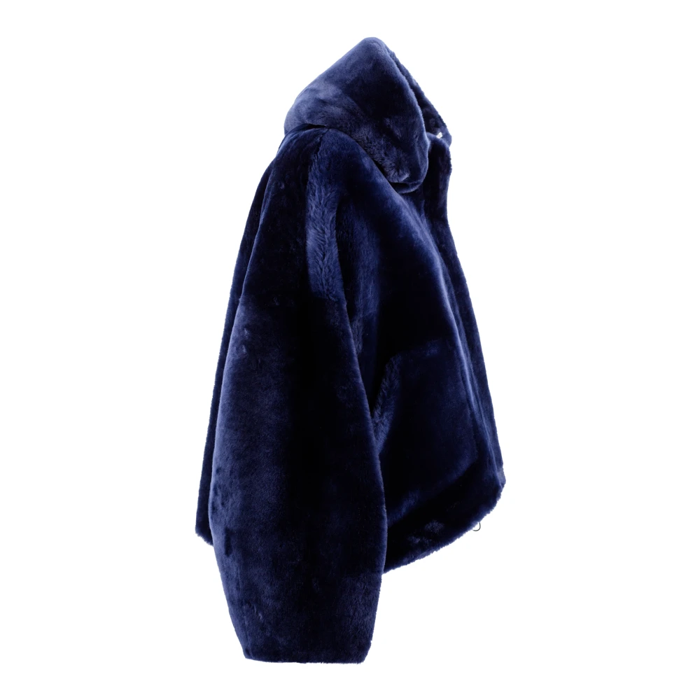 Blancha Blauwe Jassen voor Stijlvolle Outfits Blue Dames