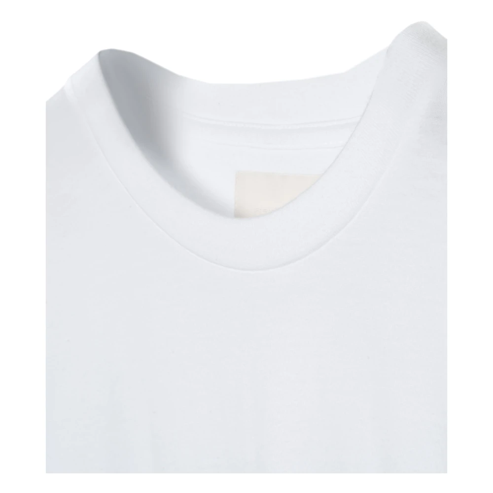 Citizen Handgeschilderd Organisch Katoenen T-shirt White Heren