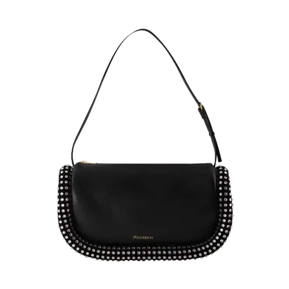 JW Anderson Leather shoulder-bags Black Dames