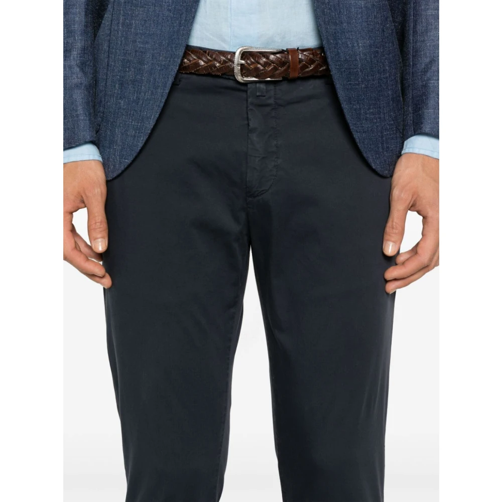 Briglia Blauwe Casual Broek voor Mannen Blue Heren