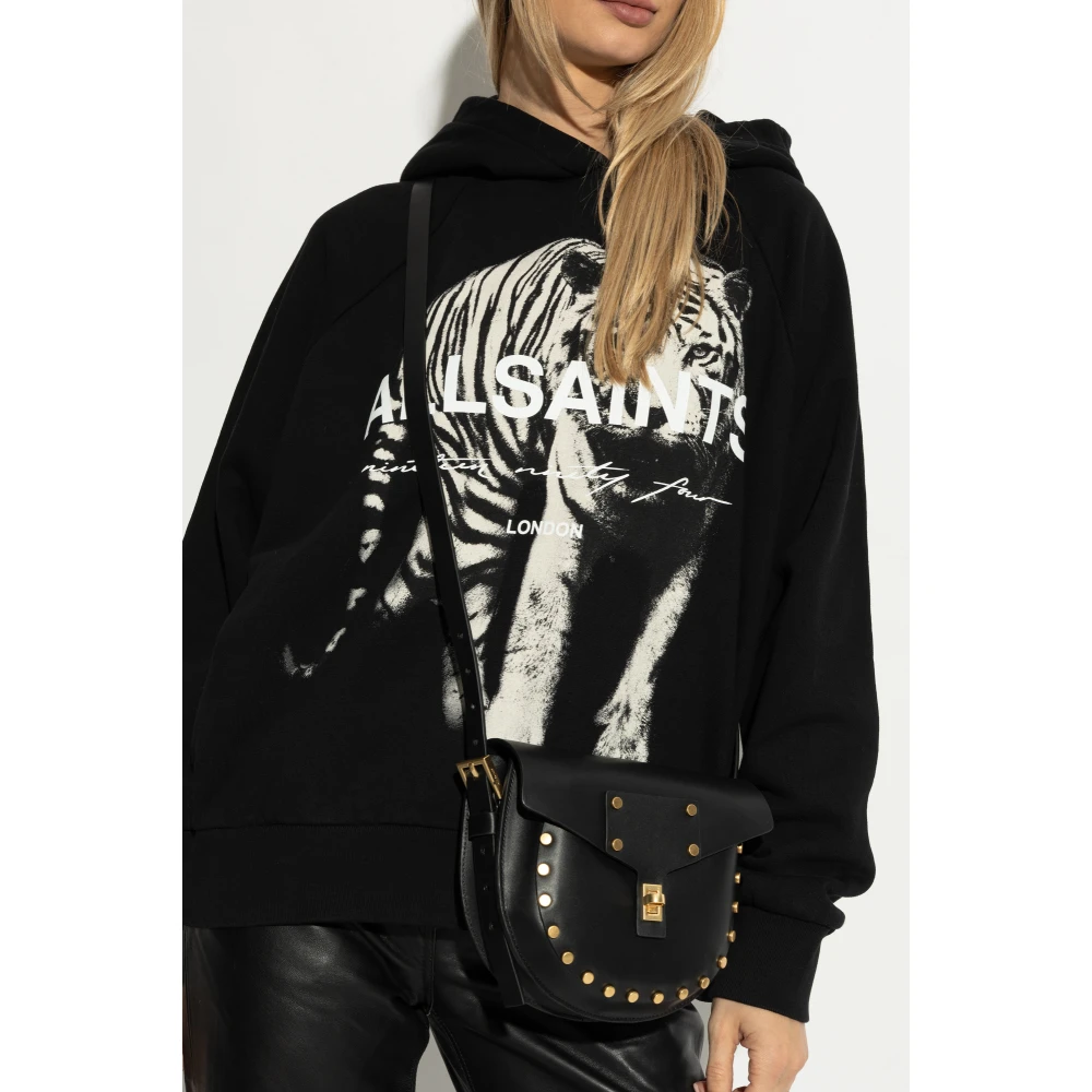 AllSaints Miro Schoudertas Black Dames
