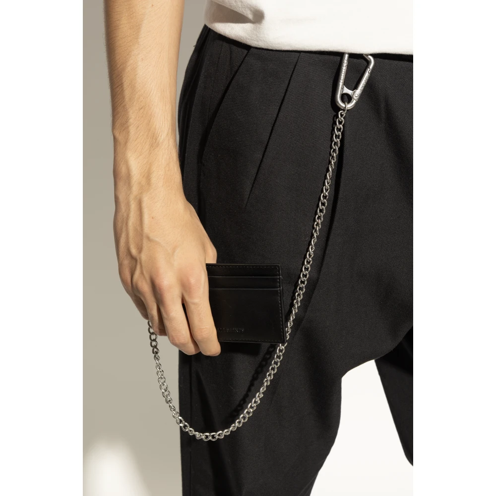 AllSaints Chain Cardholder Black Heren