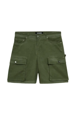 Cargo Shorts Militärgrön Multificka