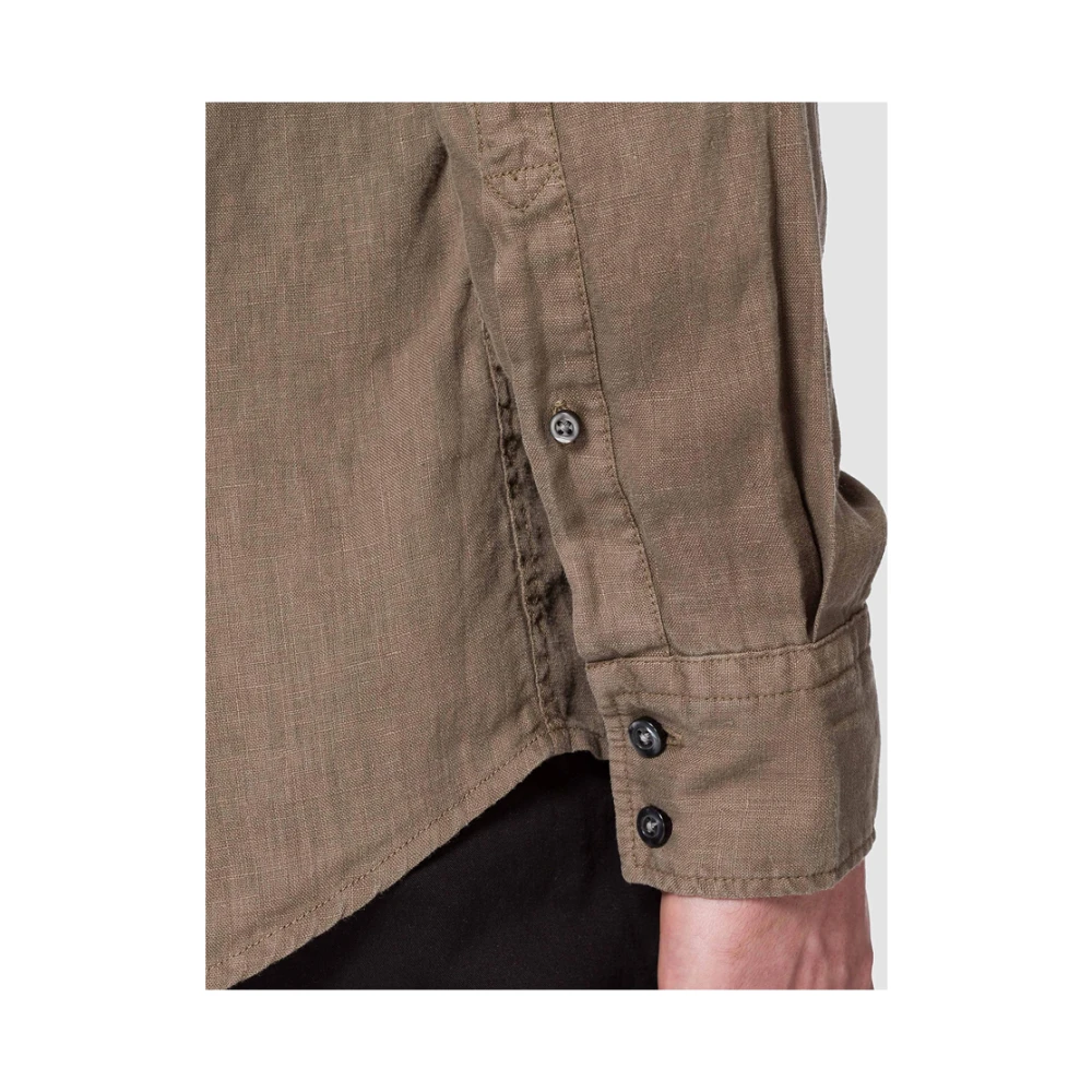 Hugo Boss Casual Overhemd met Lange Mouwen Relegant_2 Brown Heren