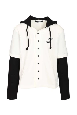 Double-layer baseball tee