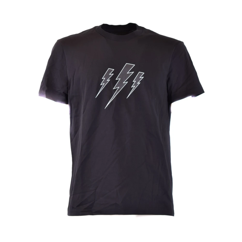 Neil Barrett Men's Black T-Shirts, M, Stylish T-Shirts For And Wo