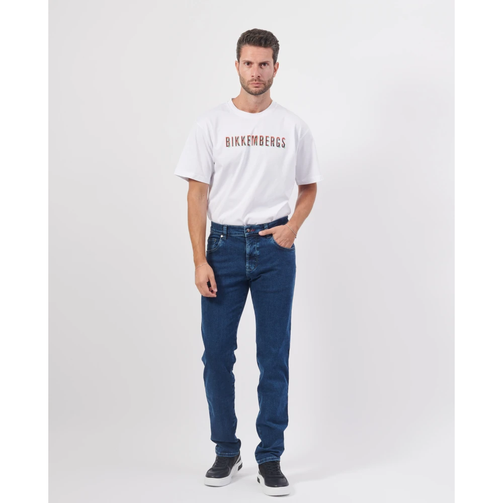 Bugatti Blauwe Denim Regular Fit Jeans Blue Heren