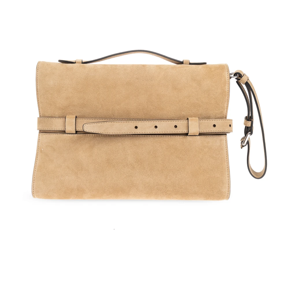Moschino Suède handtas Beige Dames