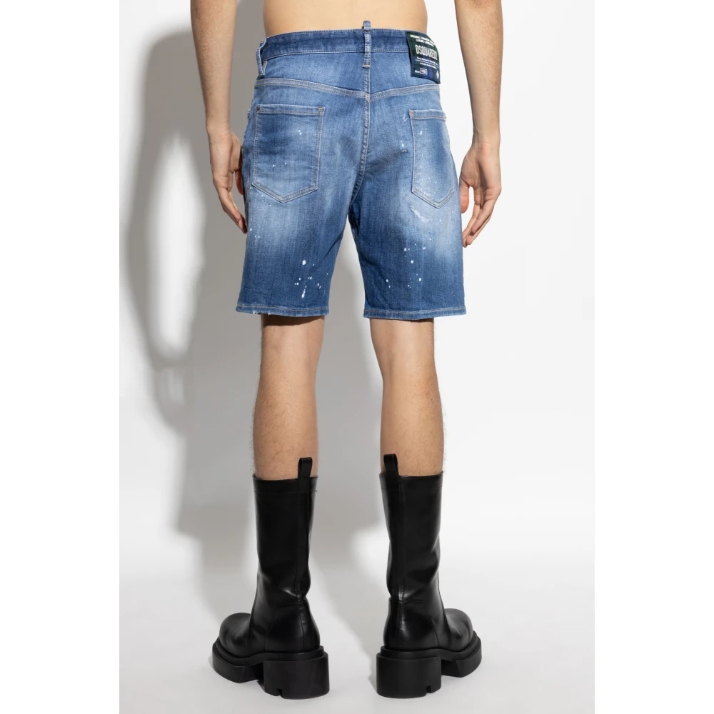 Dsquared2 Denim shorts Marine Blue Heren