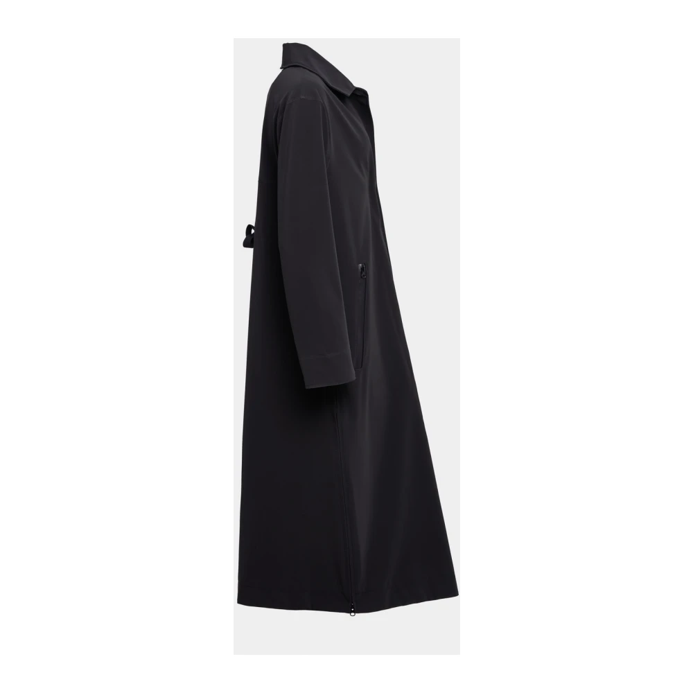 Stutterheim Matte Lange Regenjas voor Vrouwen Black Dames