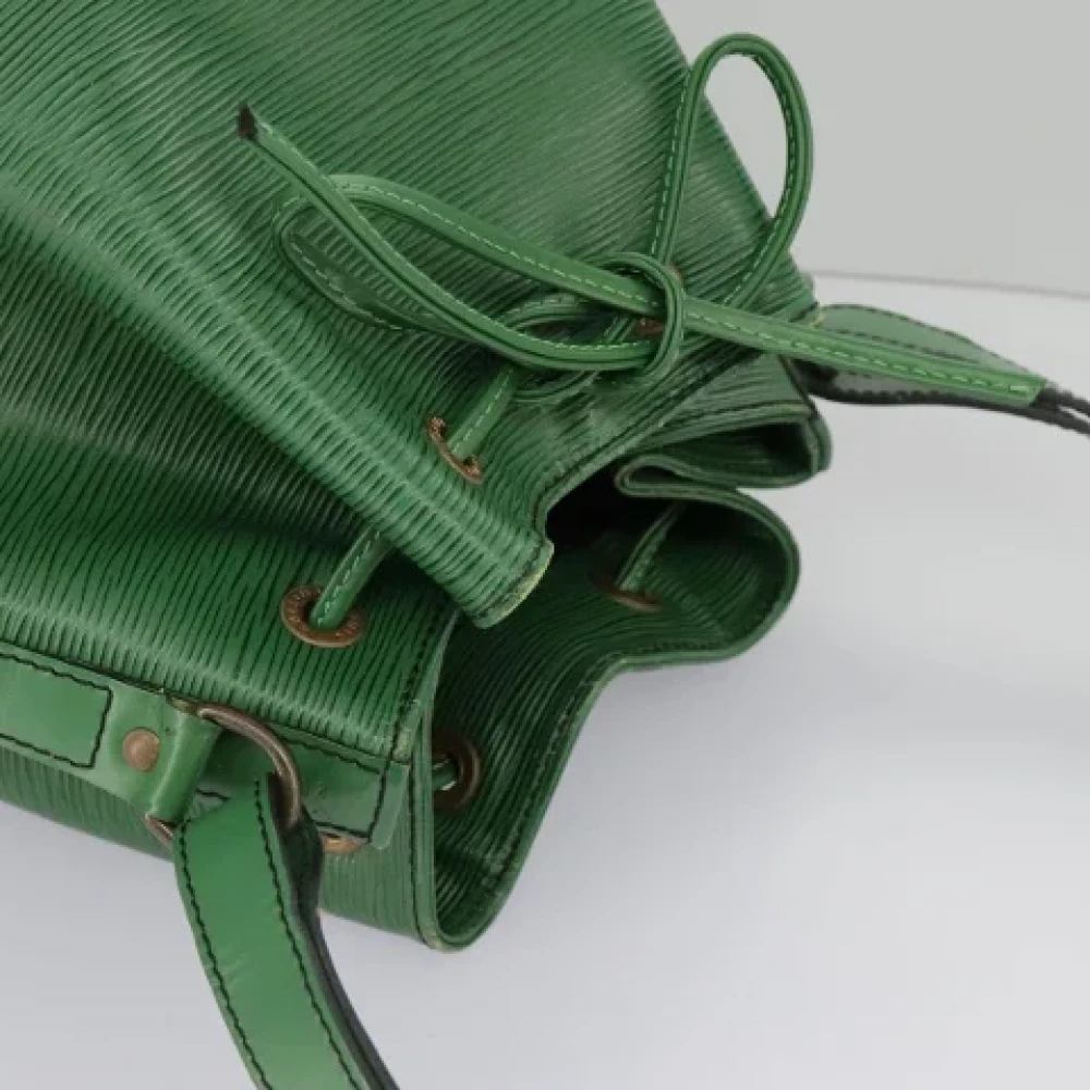 Louis Vuitton Vintage Pre-owned Leather louis-vuitton-bags Green Dames