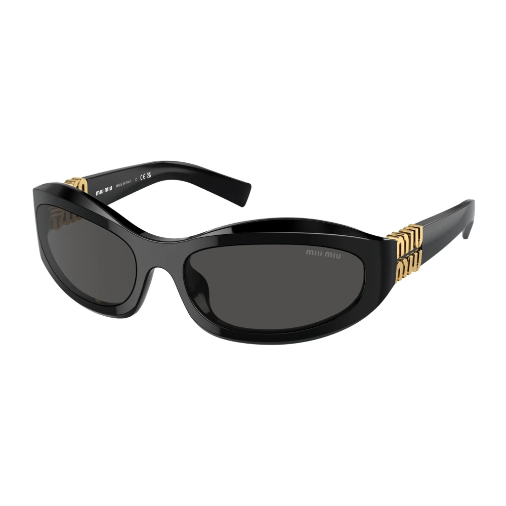 Miu Miu Women's Black Trendy Sunglasses - Sunglasses - 59 Mm - Accessories