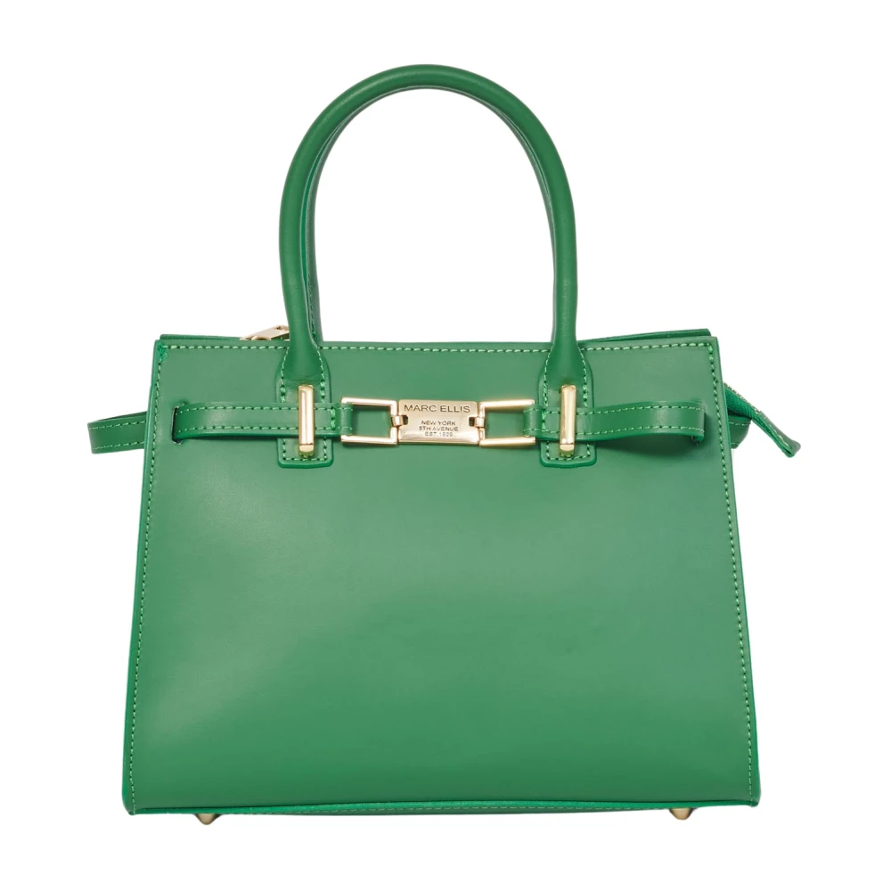 Marc Ellis Groene Lady Bag met Gouden Details Green Dames