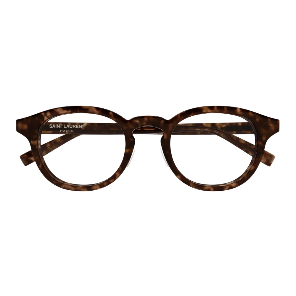 Saint Laurent Unisex Brown Glasses, 50 Mm, Eyeglasses