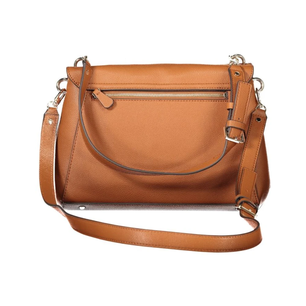Guess Bruine Polyethyleen Handtas Brown Dames