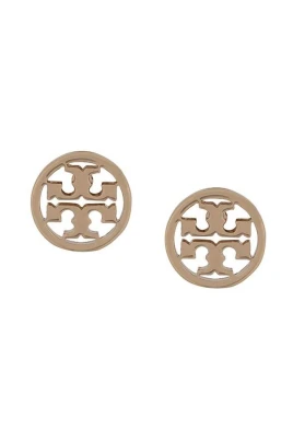 Brass Logo Earring