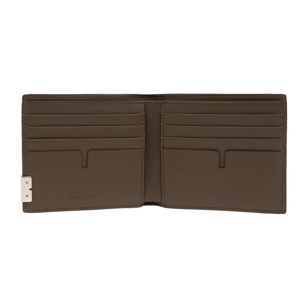 Burberry Leren portemonnee Brown Heren