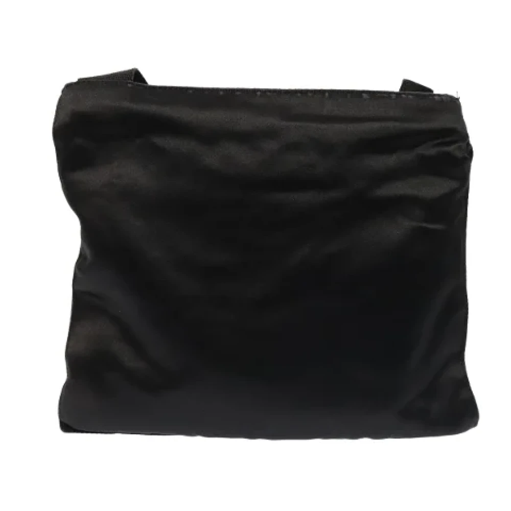 Prada Vintage Pre-owned Nylon prada-bags Black Dames