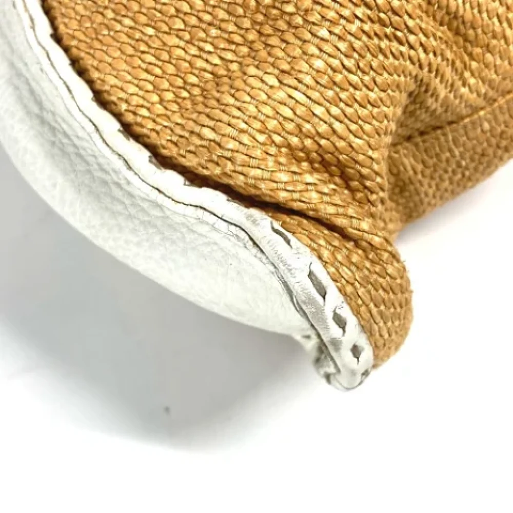 Fendi Vintage Pre-owned Fabric fendi-bags Beige Dames