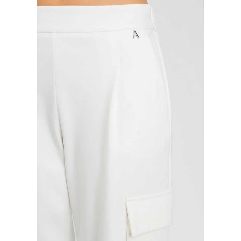 Twinset Witte Cargo Broek White Dames