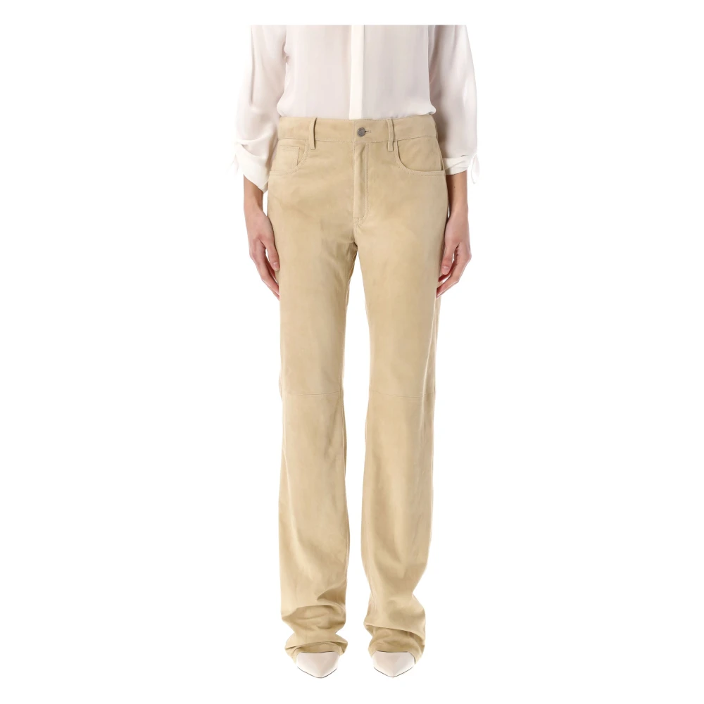 Ralph Lauren Dameskleding Broekpictogram Tan Ss25 Beige Dames