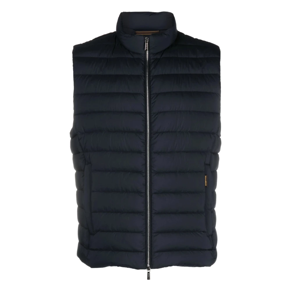 Moorer Donkerblauwe Calaf Stijlvolle Jas Blue Heren