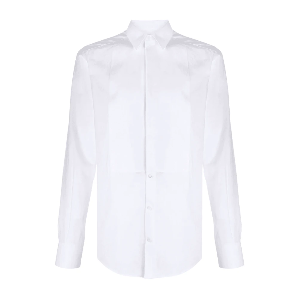 Dolce & Gabbana classic tuxedo shirt White Heren