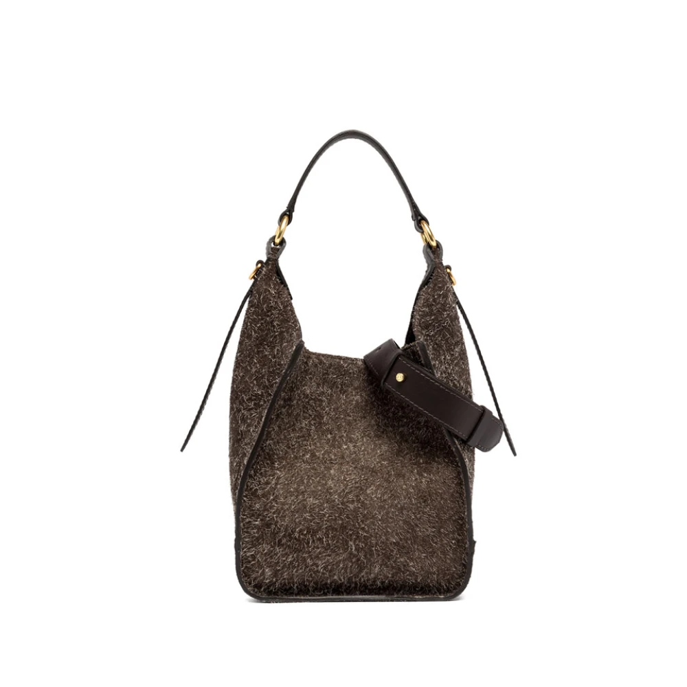 Gianni Chiarini Schoudertas Brown Dames