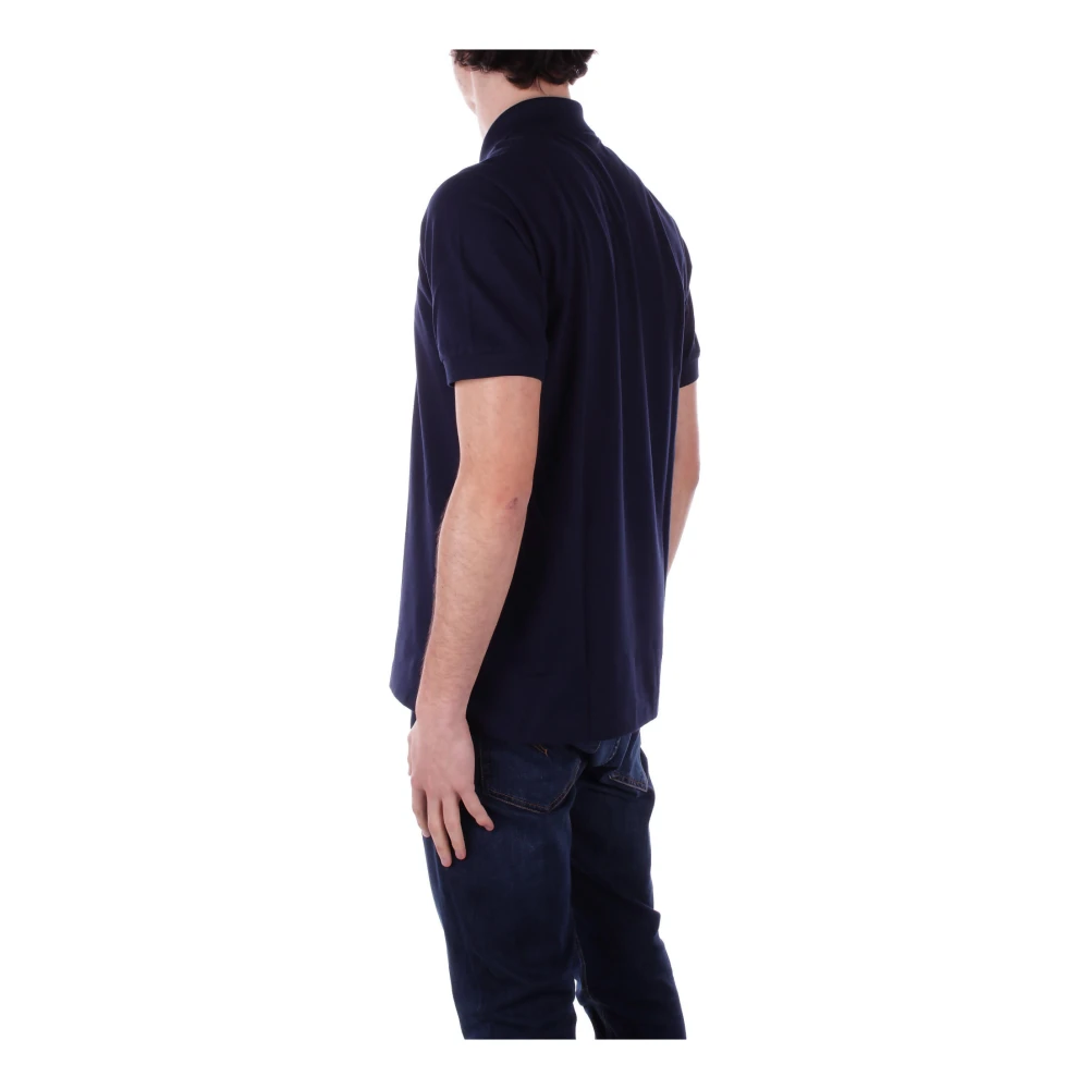 Lacoste Blauwe Polo T-shirts en Polos Blue Heren