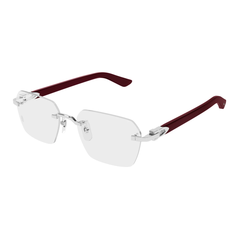 Cartier Men's Gray Glasses, 54 Mm, Ct0623o Eyeglasses
