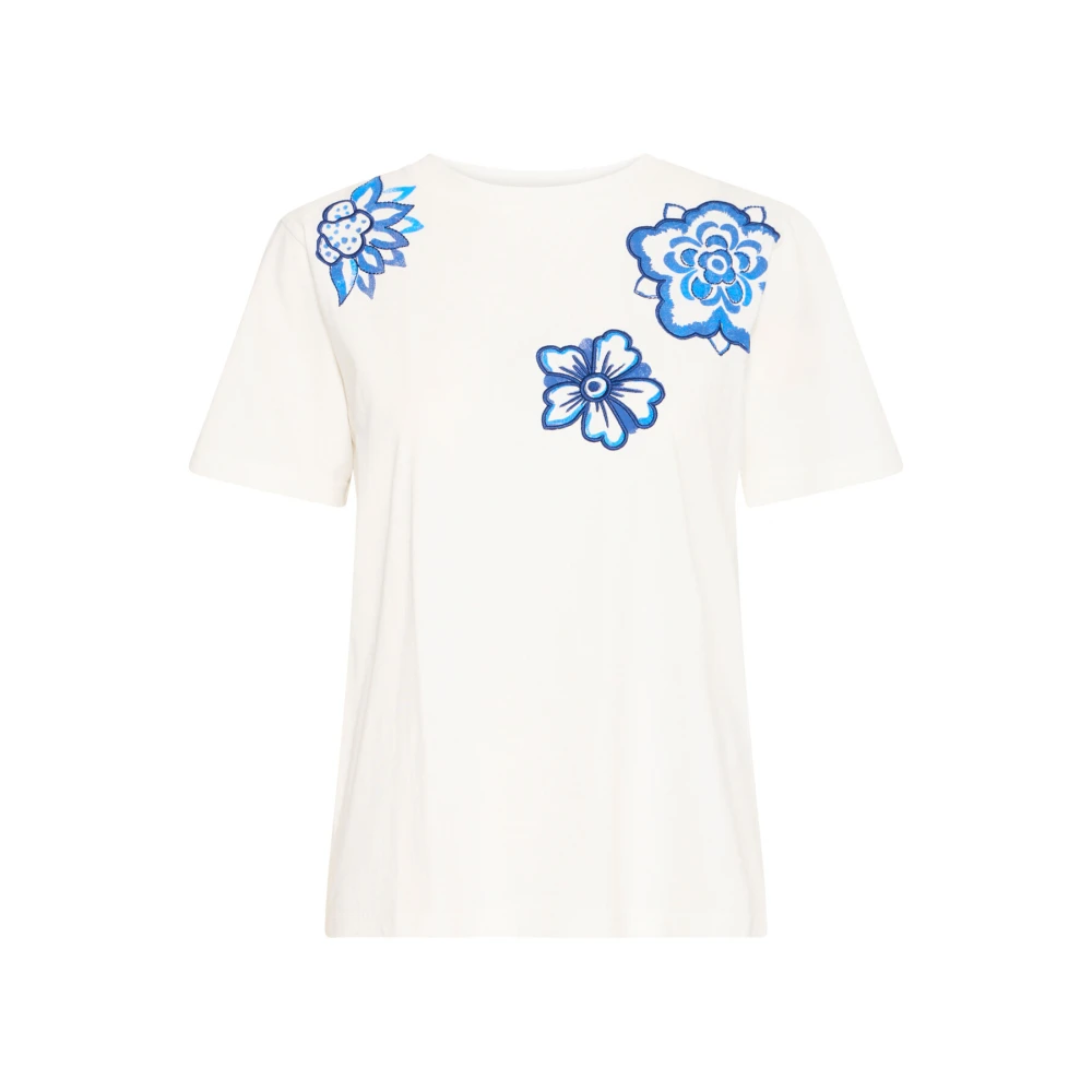 Ichi - Tops > T-Shirts - White - Ichi - Modalova