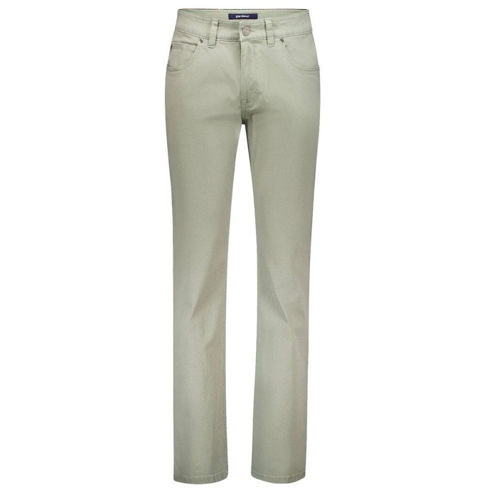 Gardeur Moderne Fit 5-Pocket Broek Green Heren