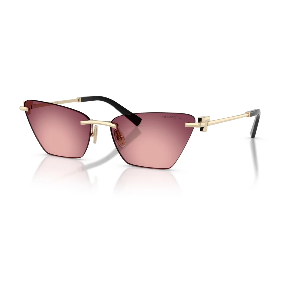 Tiffany Gold/Pink Tf3120 62428H Woman Sunglasses Metal Butterfly Normal Nuanced - Image 3