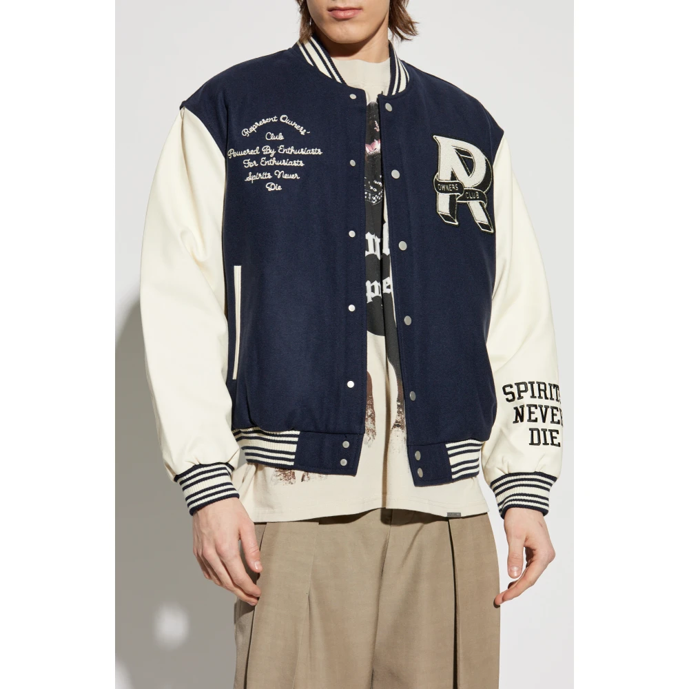 Represent Wool Jacket Owners Club Multicolor Heren