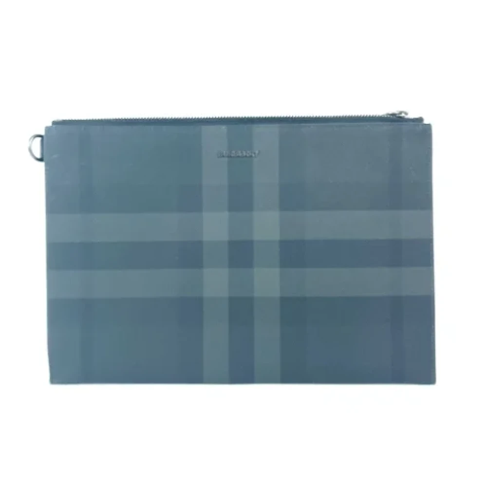 Burberry Vintage Pre-owned Leather wallets Black Dames