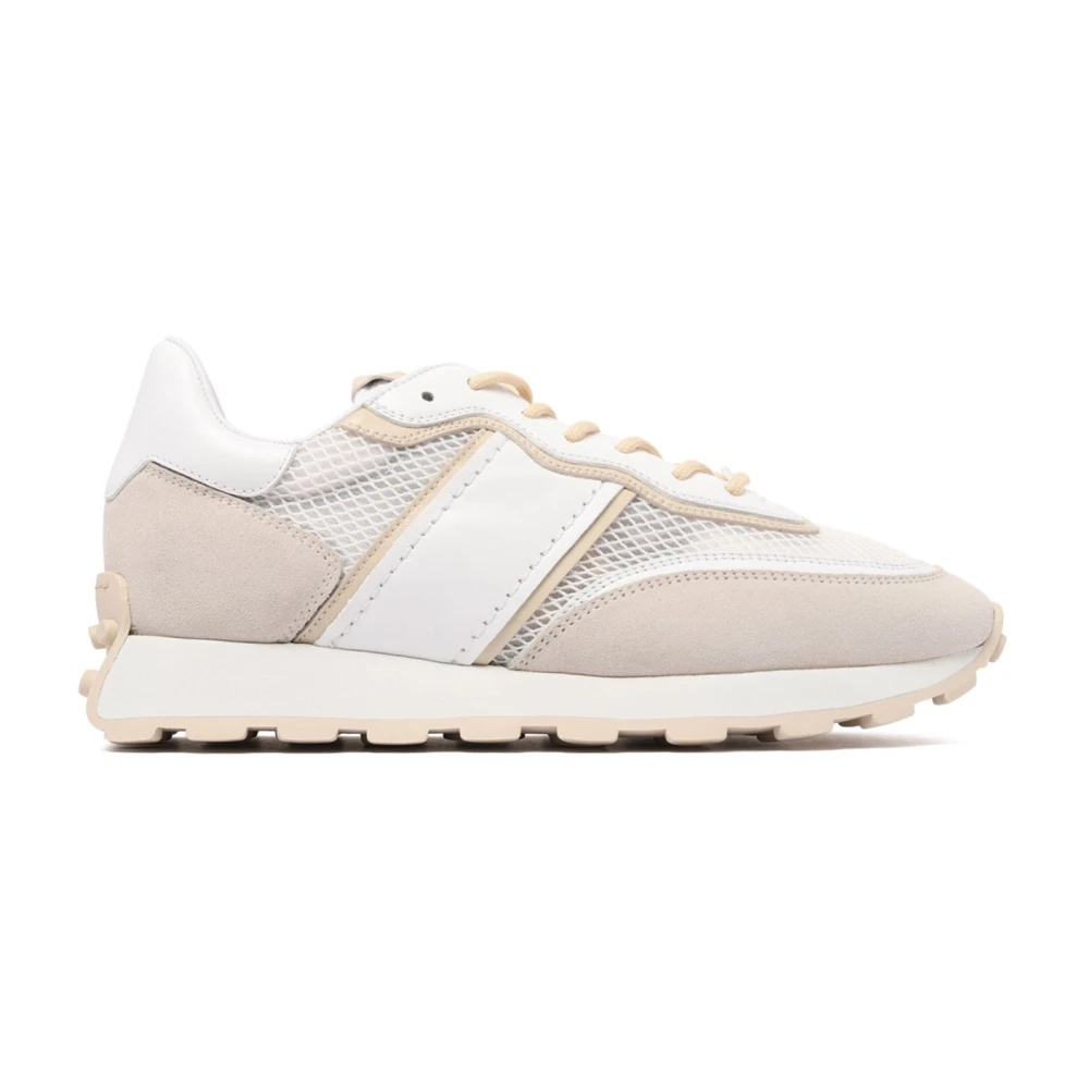 TOD'S Beige Run Sneakers Pink Heren