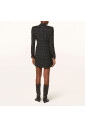 robe-blazer-avec-revers-en-satin
