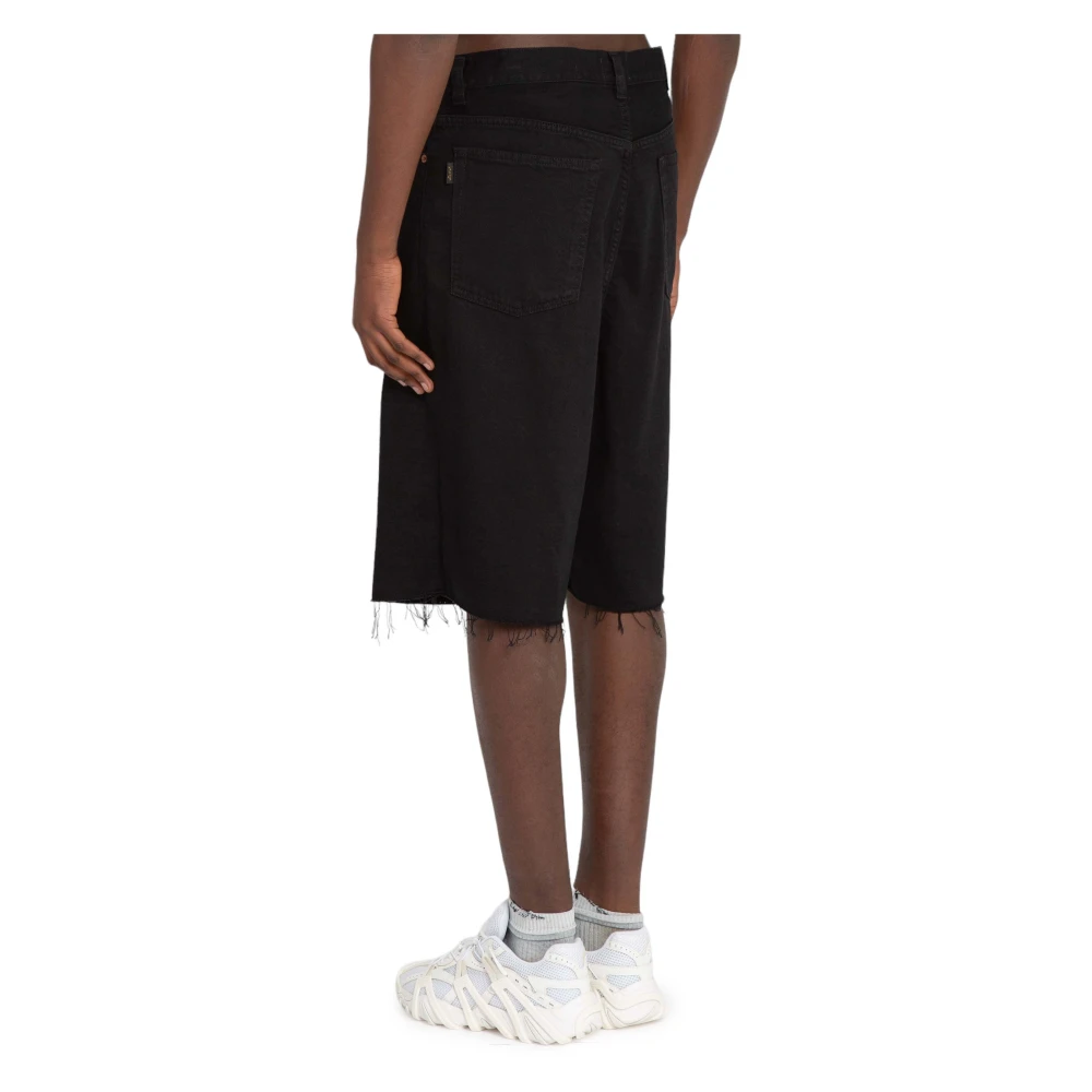 Haikure Jo Denim Shorts Black Heren